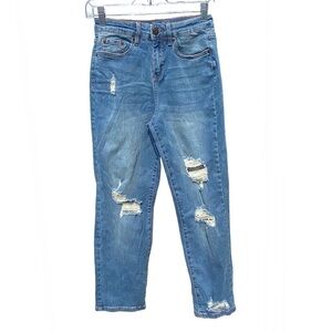 NWT Rhodanthe Mom Jeans R03 distressed womens jeans size 4 short